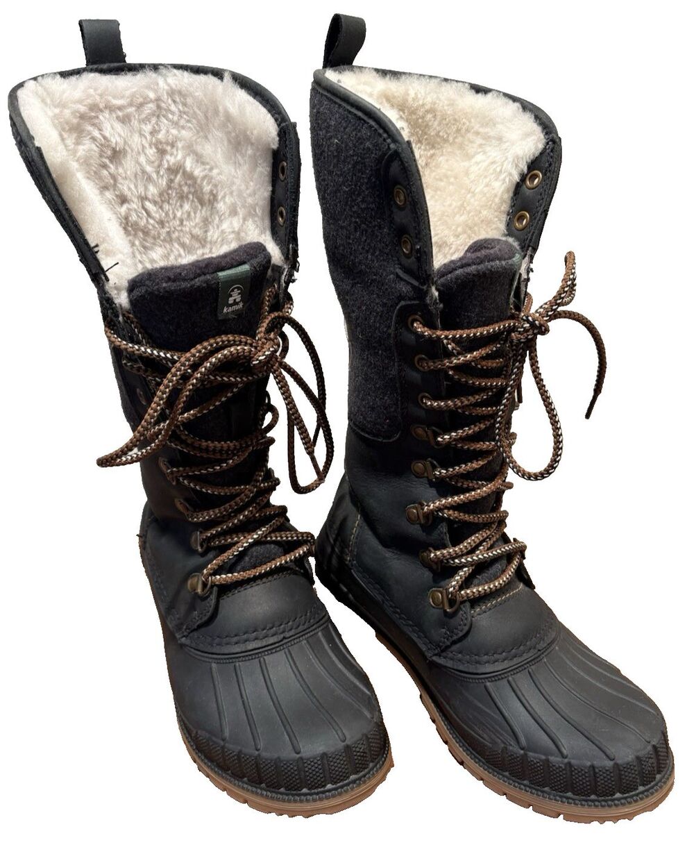 KAMIK SiennaF2 REAL Australian Shearling Thinsulate Waterproof Winter Boots 7 US